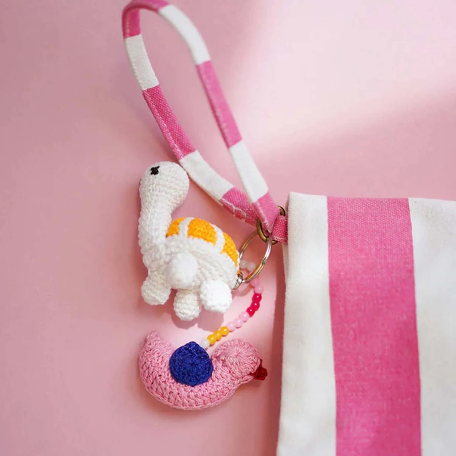 Dog D Originals, our perfect beaky keychains, impactful accessory that stands out