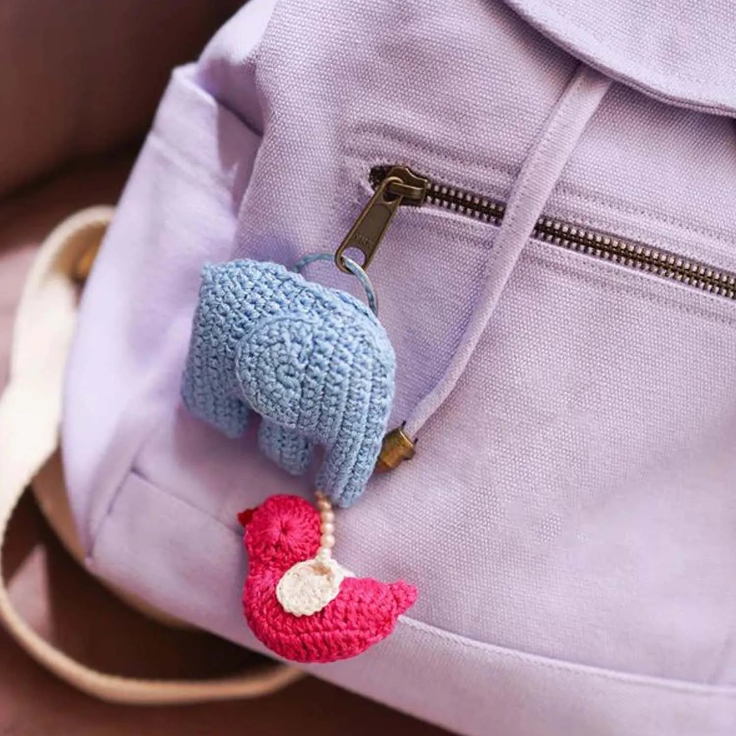 Premium Handmade Bird Keychain Available Online at Dog D Originals