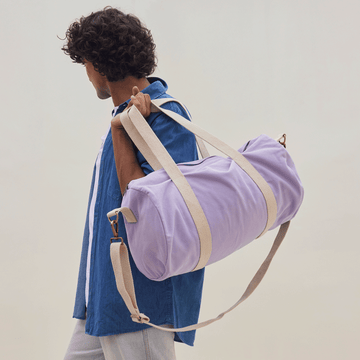 Hans Duffle Bag (Large) featuring durable fabric and sturdy handles.