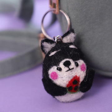 Spread some love with our Dog D Originals Keychain