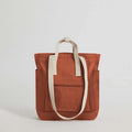 Rust Jamnagar Convertible Tote Bag with Zipper Online