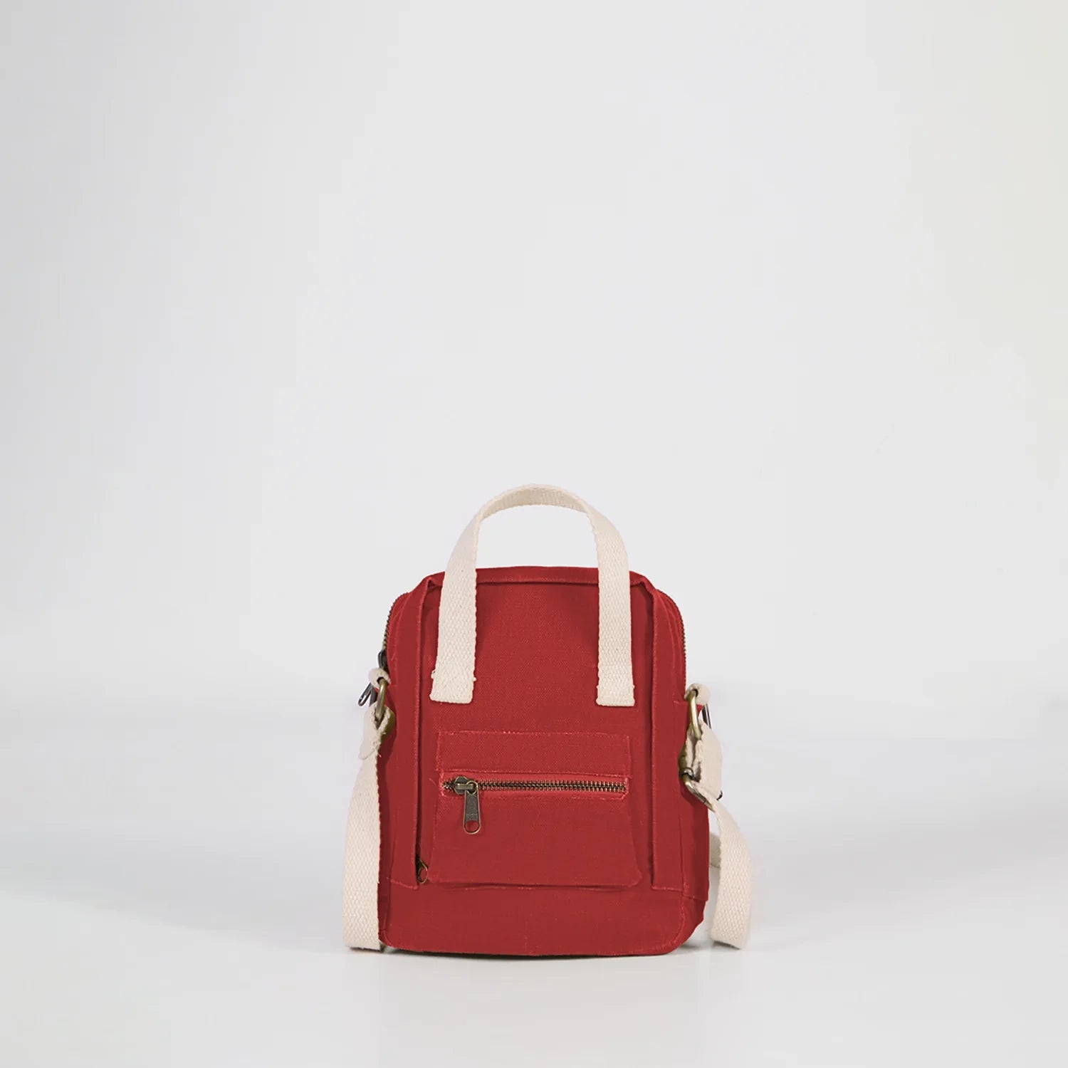 Crimson Mini Aki One Side Bag is available online at Dog D Originals