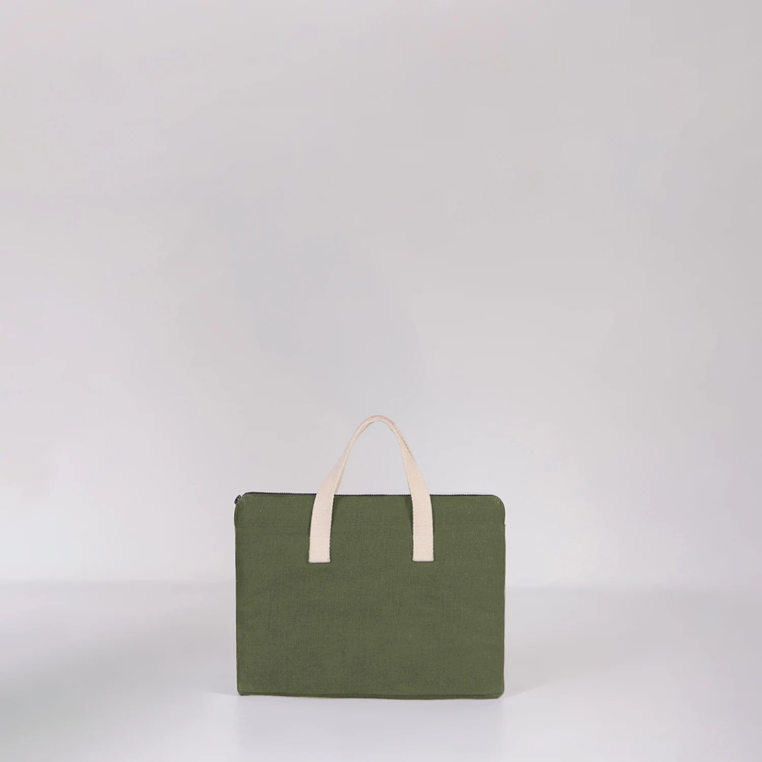 Military Green laptop sleeve with handle are made from the modern world