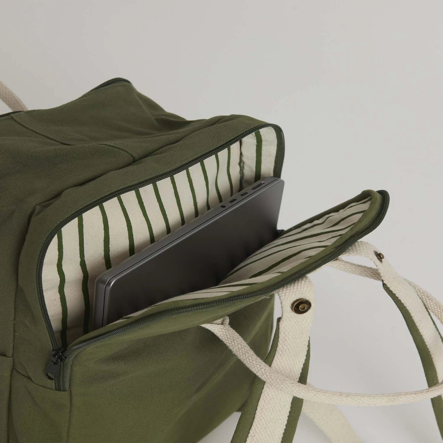 Aki laptop backpack large made from high-quality and durable material