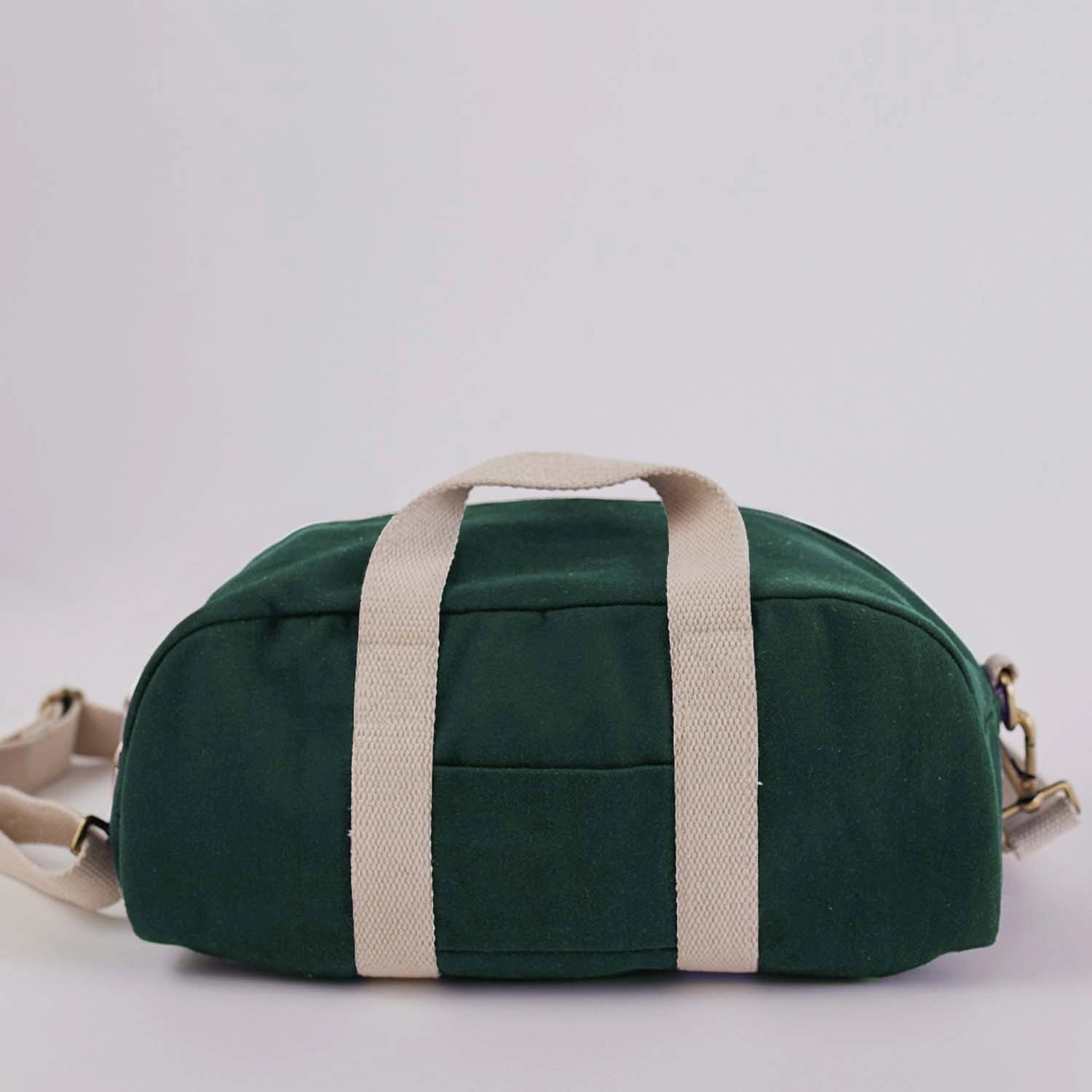 Baba Bowler Bag Mini Bottle Green, featuring a structured design.