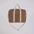 Premium design with spacious space, our Cappuccino Brown messenger laptop bag men's