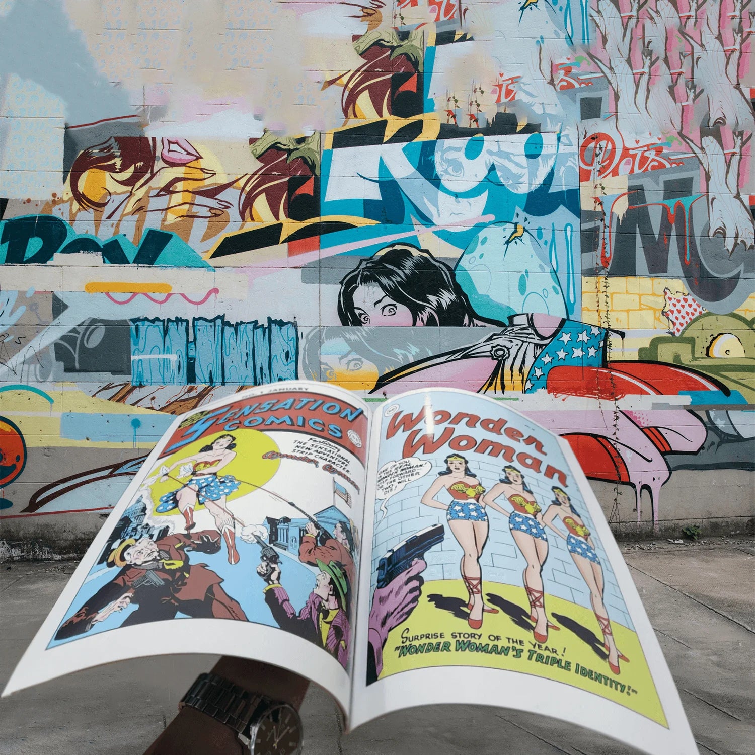 The Legendary Superhero, DVF Comic Book - Wonder Women