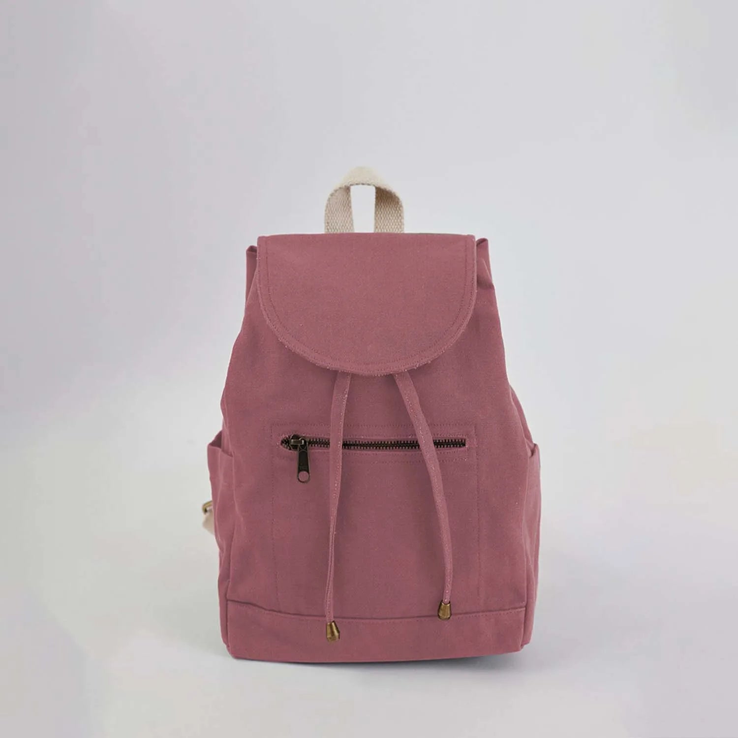 Pastel Pink Haper Travel Backpack filled with thoughtful details
