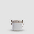 Ria Bucket Bag made with eco-friendly cotton canvas and featuring a comfortable crossbody strap