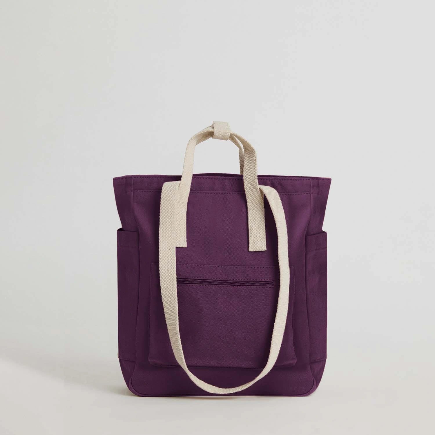Burgundy Jamnagar Convertible College Tote Bag Online