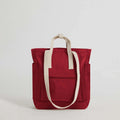 Add a stylish edge, our Crimson Jamnagar Convertible Tote Bag for Girls
