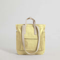 Pastel Yellow Jamnagar Convertible Women Tote Bag Online