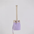 Ria Bucket Bag with comfortable crossbody wear and traditional lining on the inside