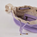Ria Bucket Bag in solid colors with a functional and easy-to-use drawstring closure