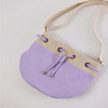 Ria Bucket Bag in solid colors with a functional and easy-to-use drawstring closure