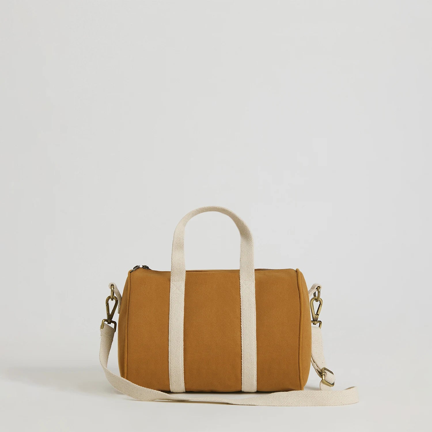 practical cotton canvas happy boston travel crossbody bag