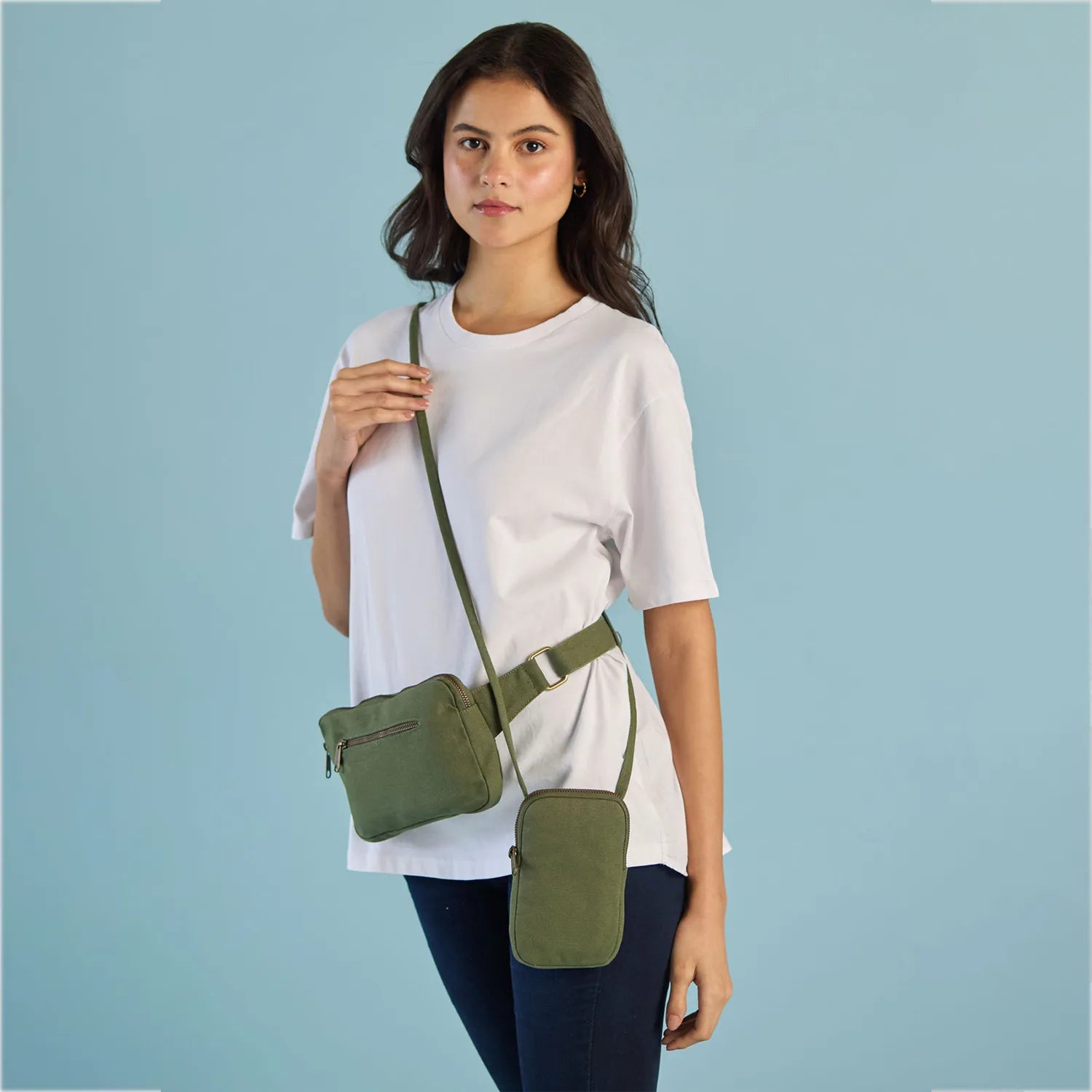 Adjustable crossbody straps, our pouch phone online
