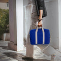 Cobalt Blue laptop tote bag that are easy to carry while travel