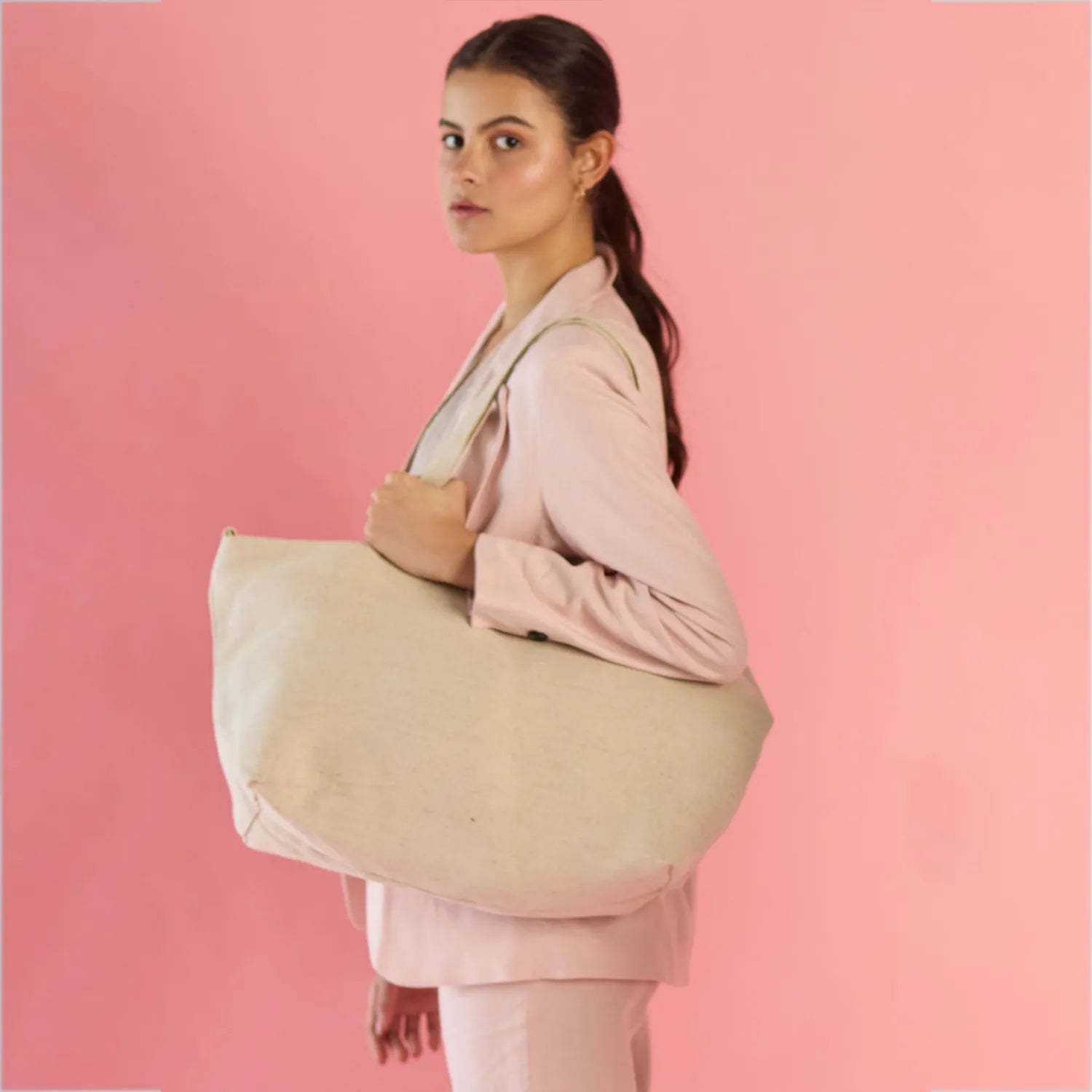 Perfect for daily use, Shop Large Natural Ladies Tote Bag at Dog D Originals