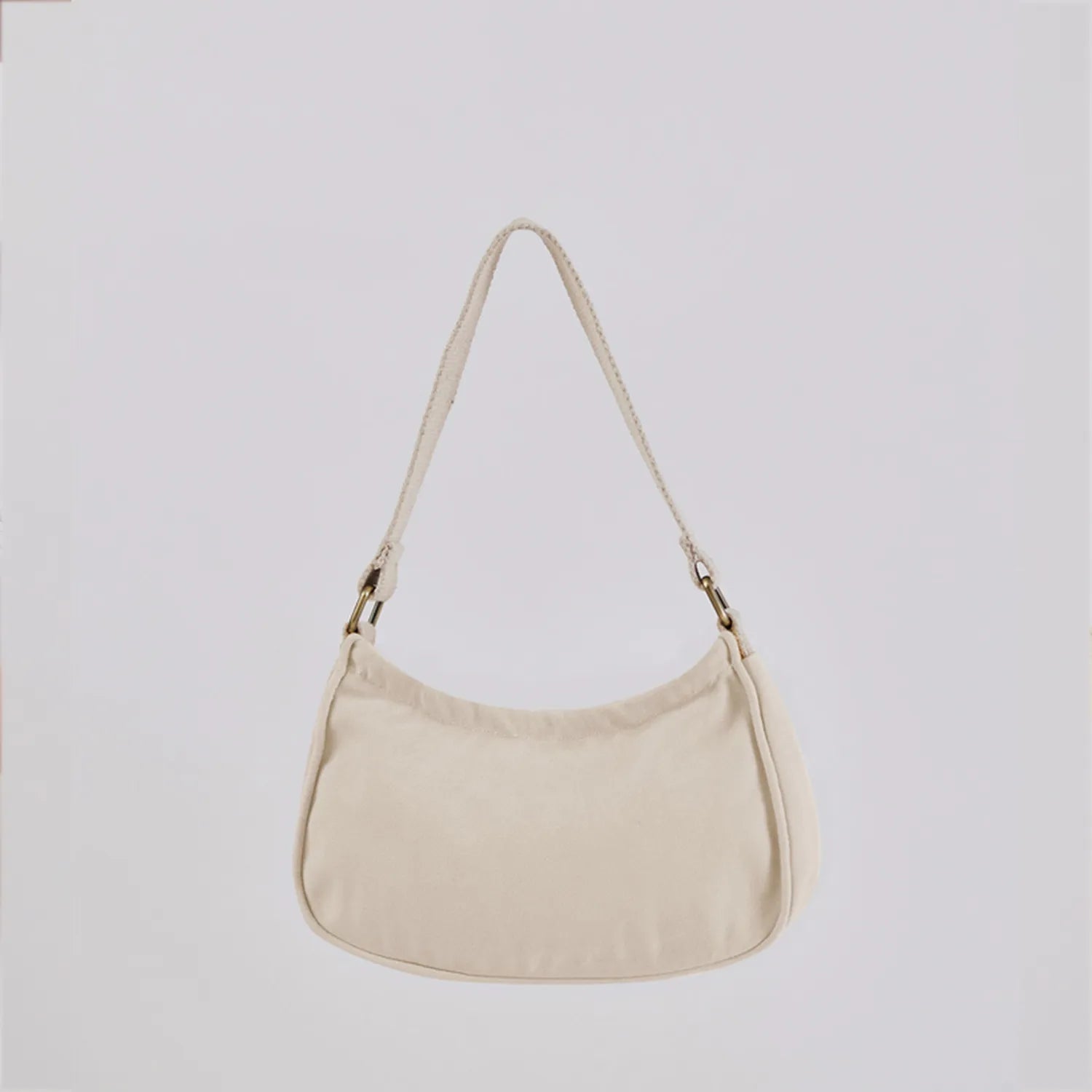 Stylish small shoulder bag with a smooth and soft texture