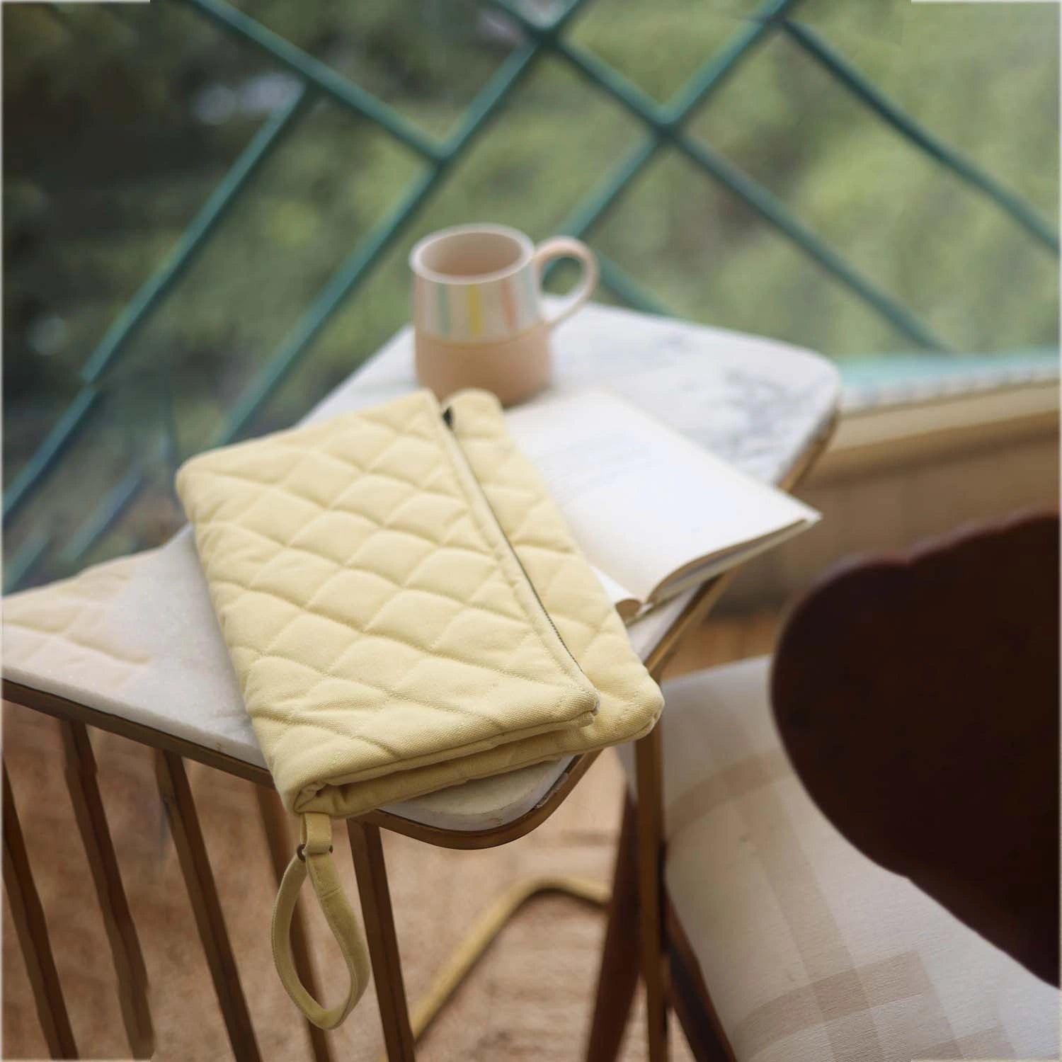 Perfect for every use, our Krista Foldable Quilted Ladies Clutch Online