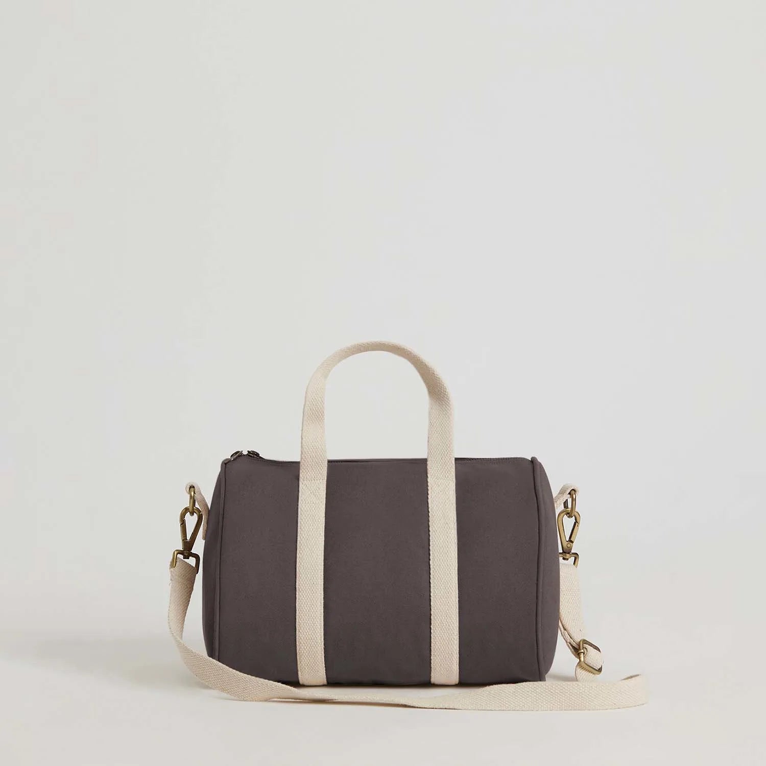 Shop online at Dog D Originals Dark Denim Happy Boston Duffle Bag