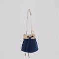 Classic Ria Bucket Bag in cotton canvas perfect for both casual and formal occasions
