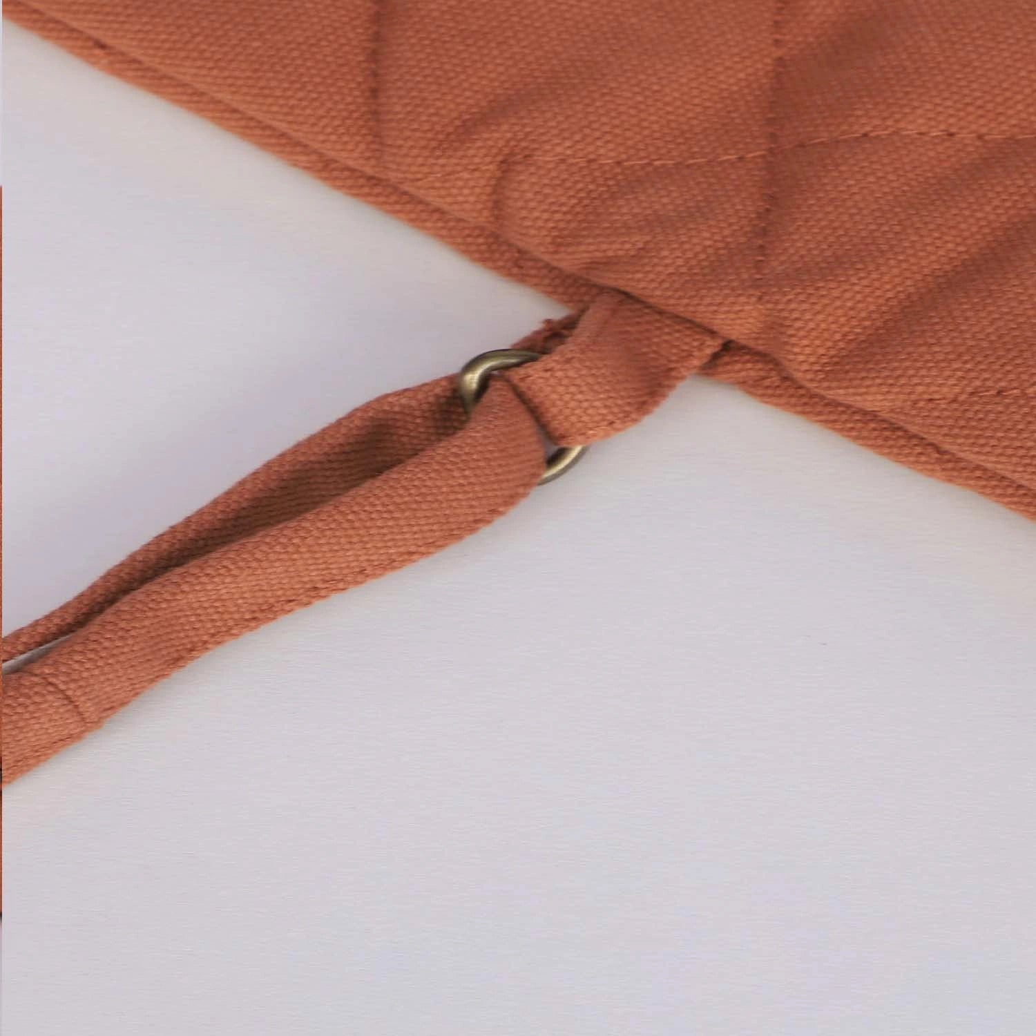 Available online Rust Krista foldable quilted clutch bag online