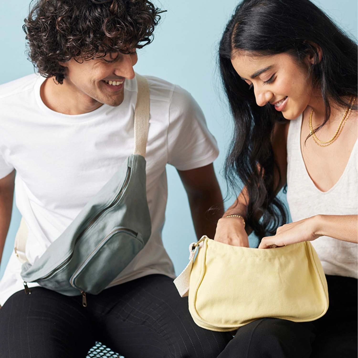 Sif Saf Banana Bag in soft, durable fabric