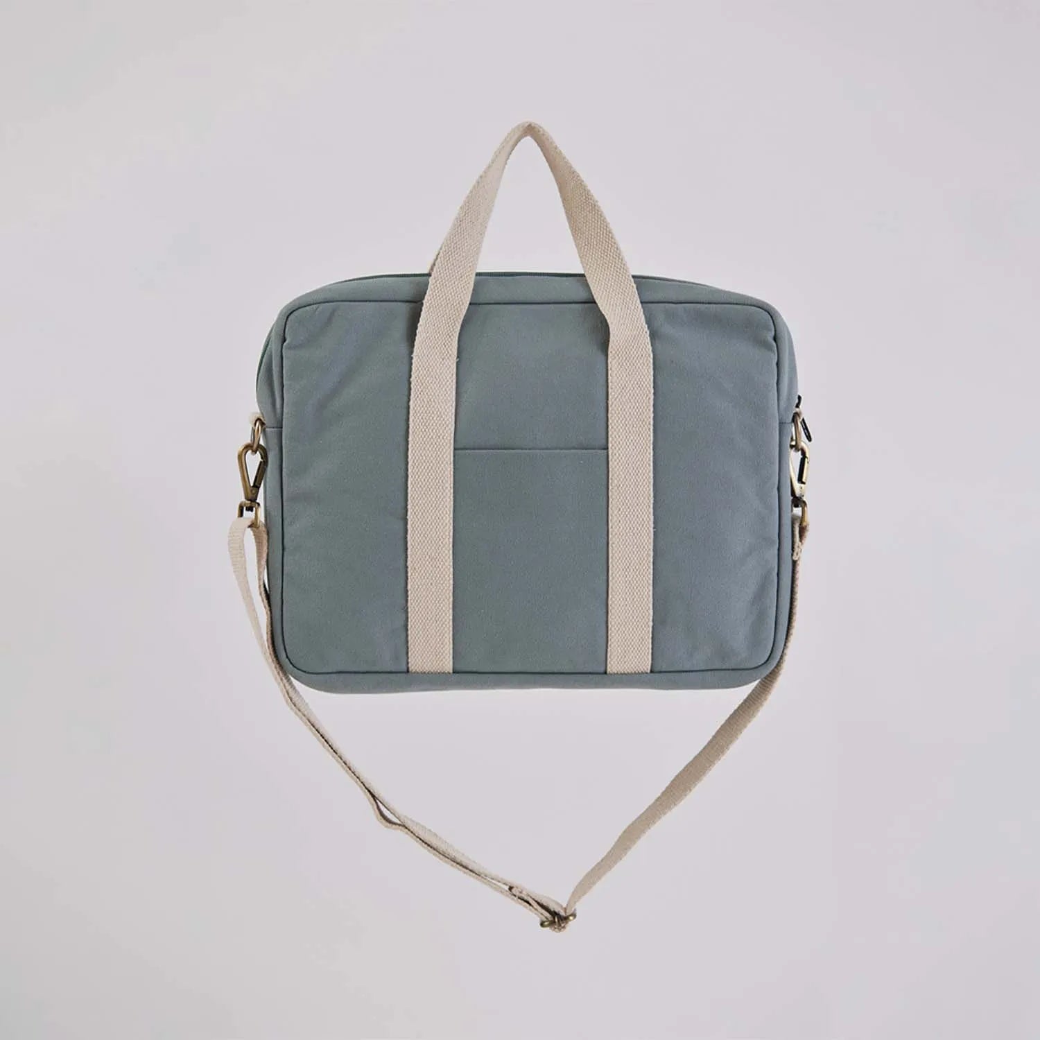 Shop online for tote bags for women with a laptop compartment in sage green colour