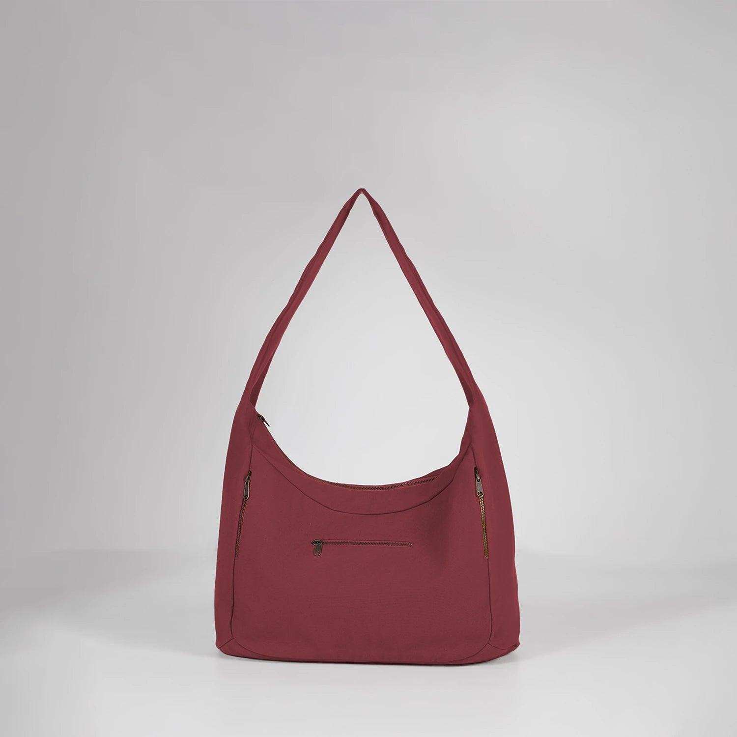 Jojo Hobo Wine Sling Bag for Women, crafted with cotton canvas