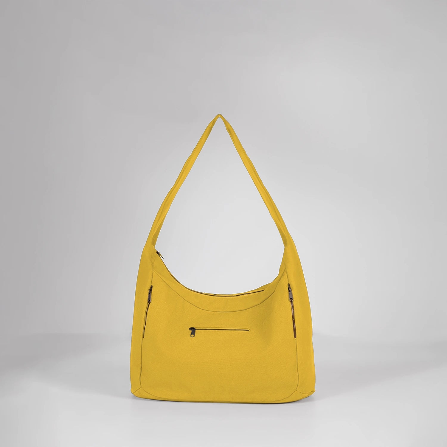 Mustard Yellow Jojo Hobo Sling Bag Women that are handcrafted with cotton canvas