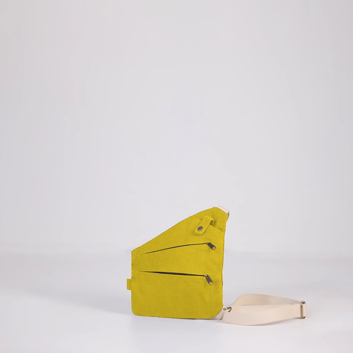 Browse our trendy and functional Macho Yellow Mustard cross sling bag