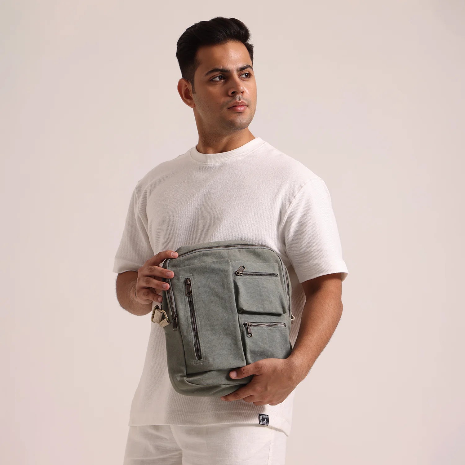 Perfect for travel, check out our Ah-Lia Messenger Bag for Men