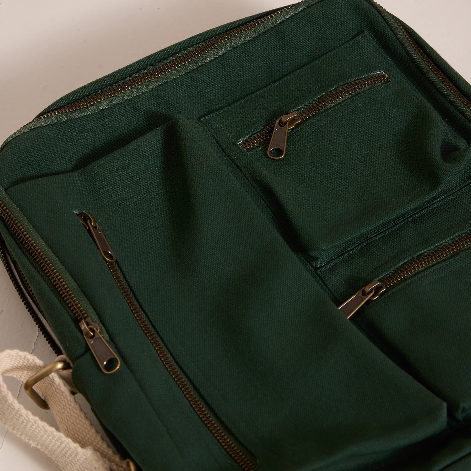 Enhance your style with our Ah-Lia Cotton Canvas Messenger Bag