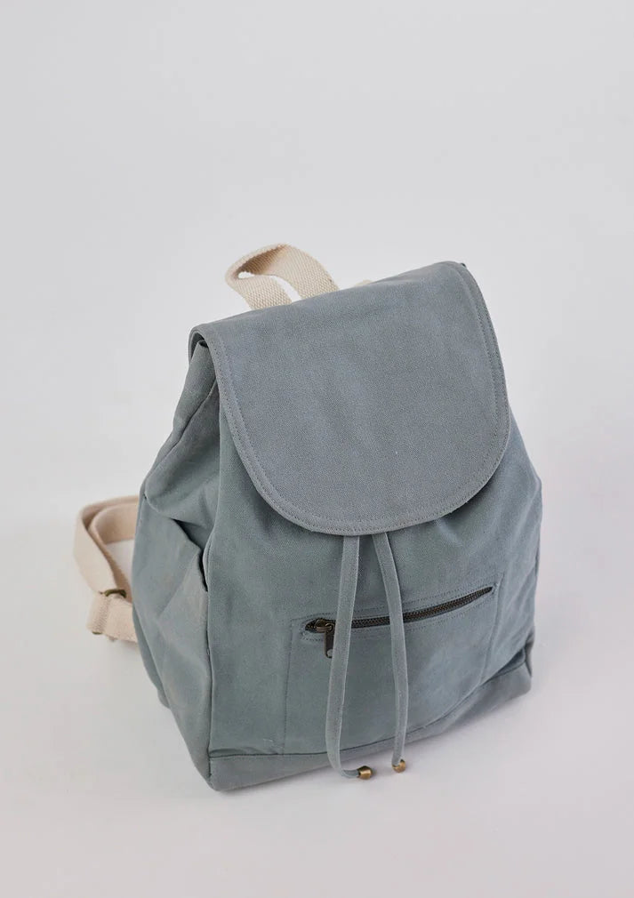 Lightweight small backpack with sustainable materials for everyday use