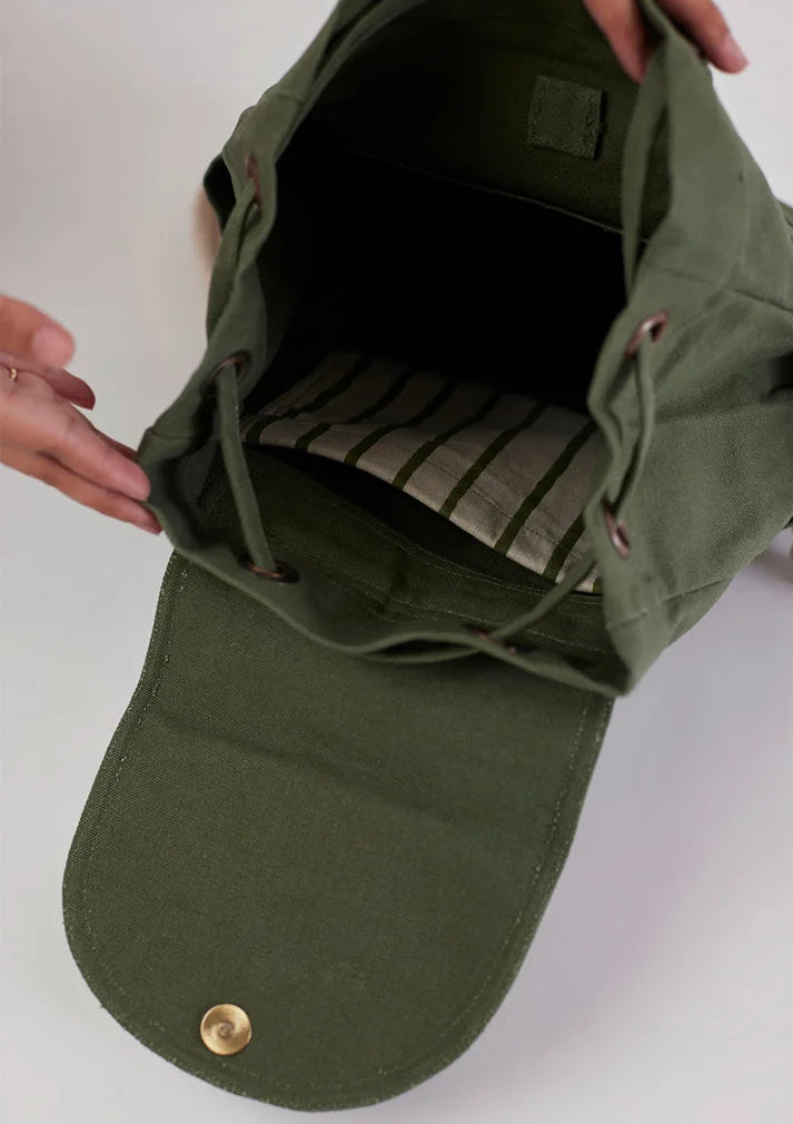 Haper small eco-friendly backpack, designed for travel and daily commutes