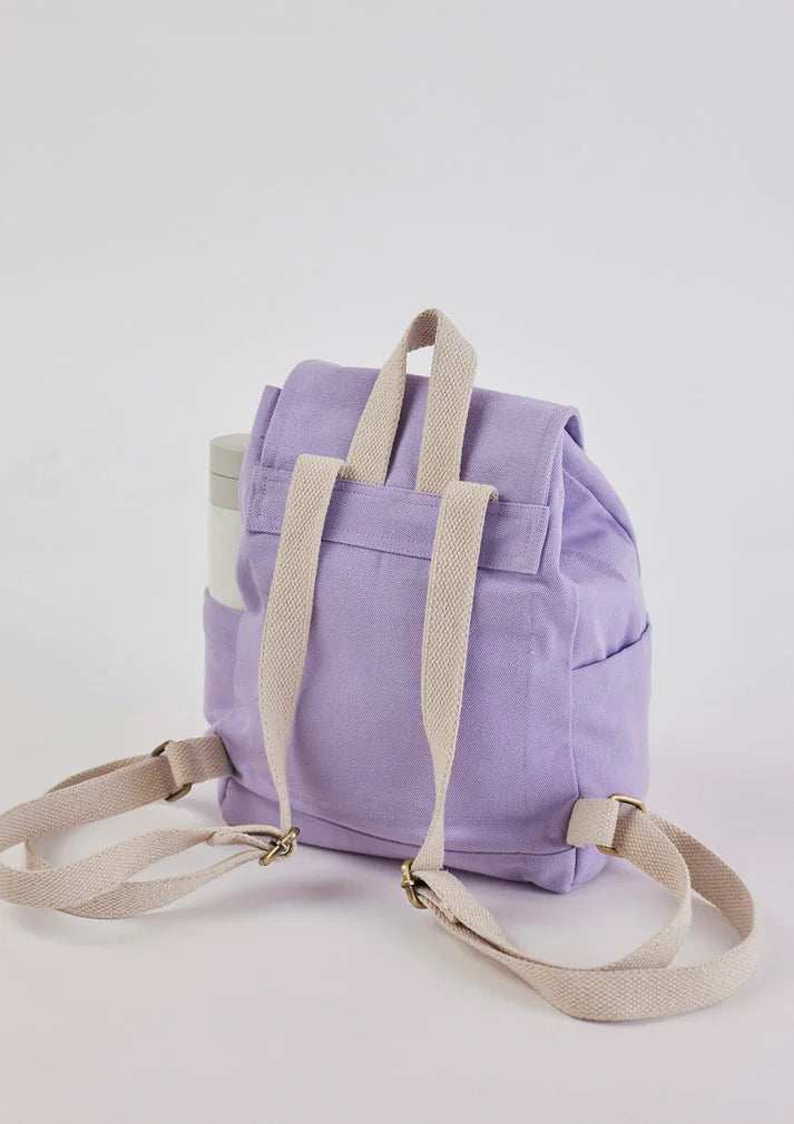 Lightweight small backpack with sustainable materials for everyday use