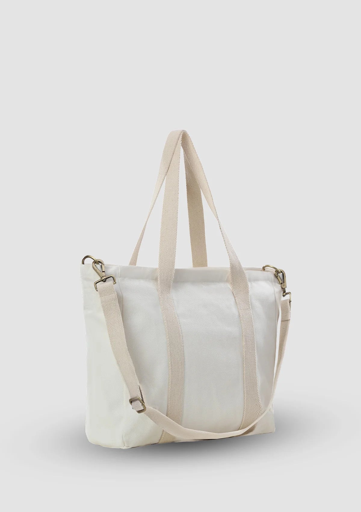 Sun J Bag Medium in a cheerful ivory color