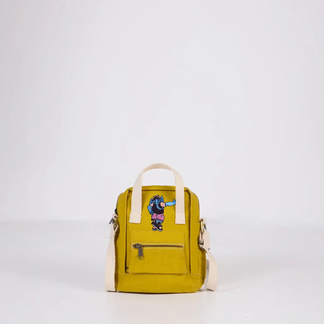 Doodled Mini Aki Crossbody Bag