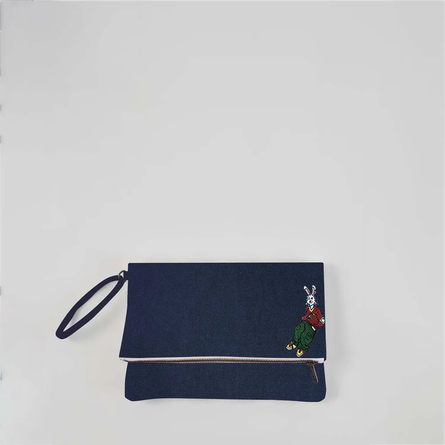 Doodled Krista Foldable Clutch Bag - DOG D Originals