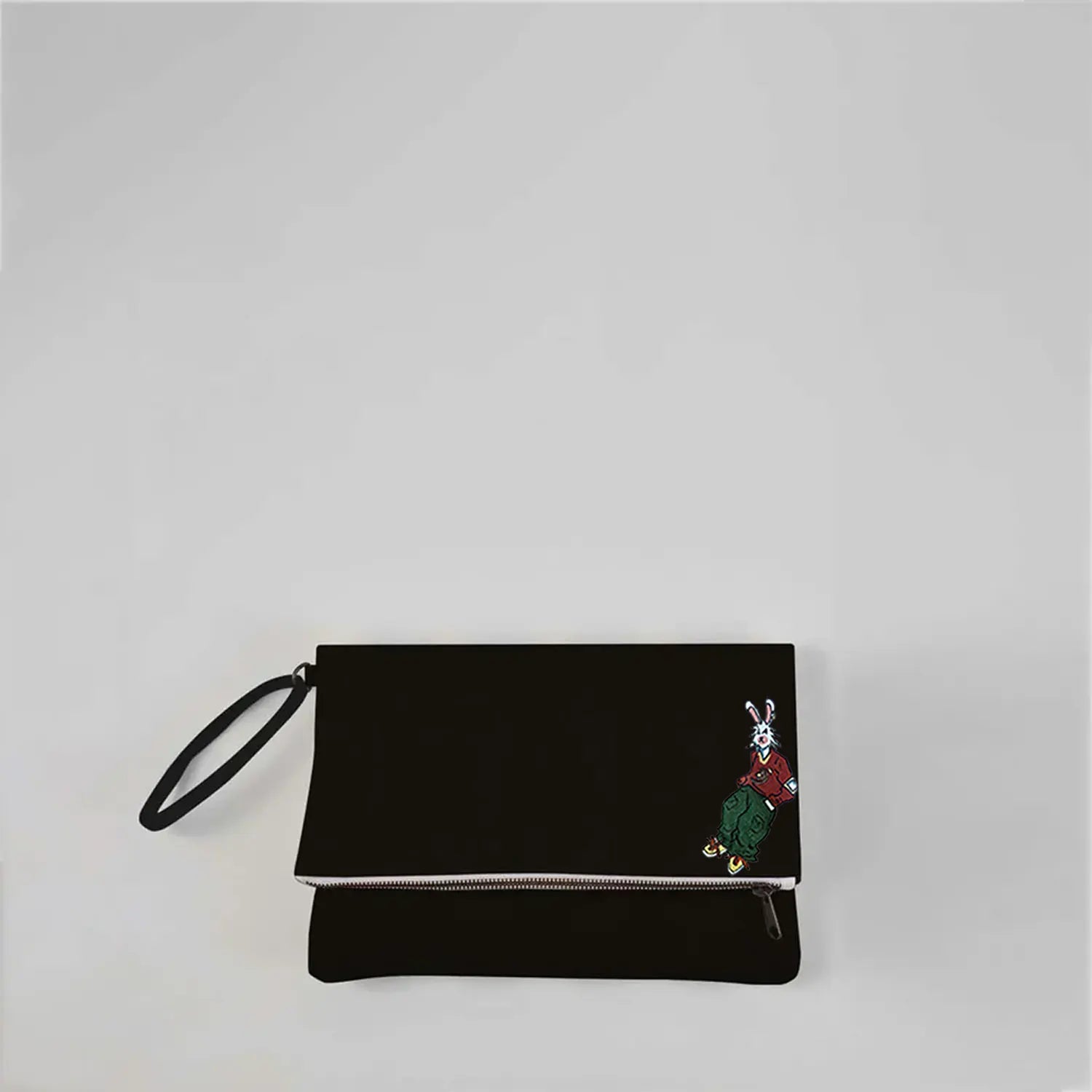 Doodled Krista Foldable Clutch Bag - DOG D Originals