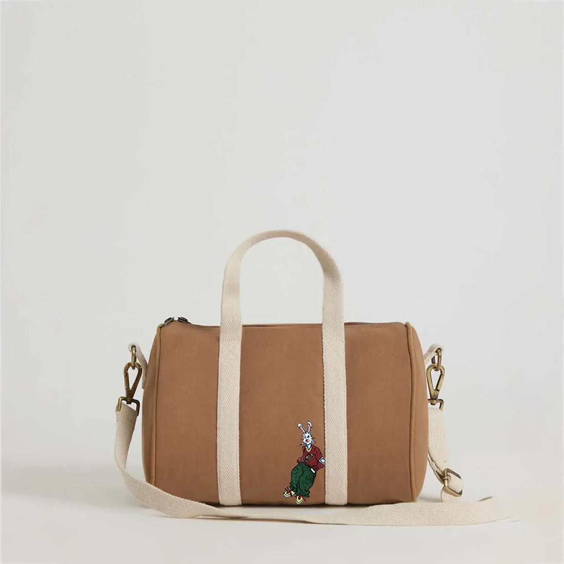 Doodled Happy Boston Bag