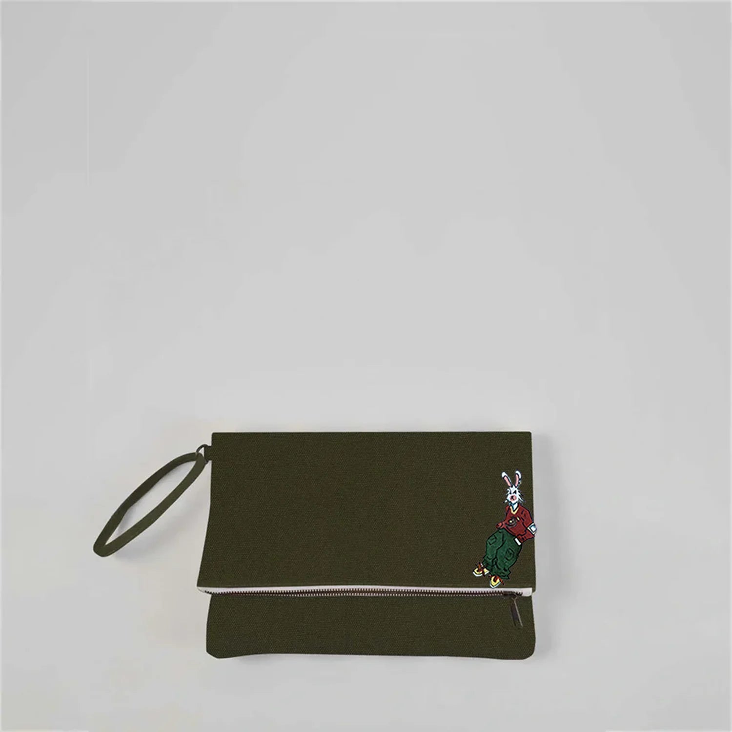 Doodled Krista Foldable Clutch Bag - DOG D Originals
