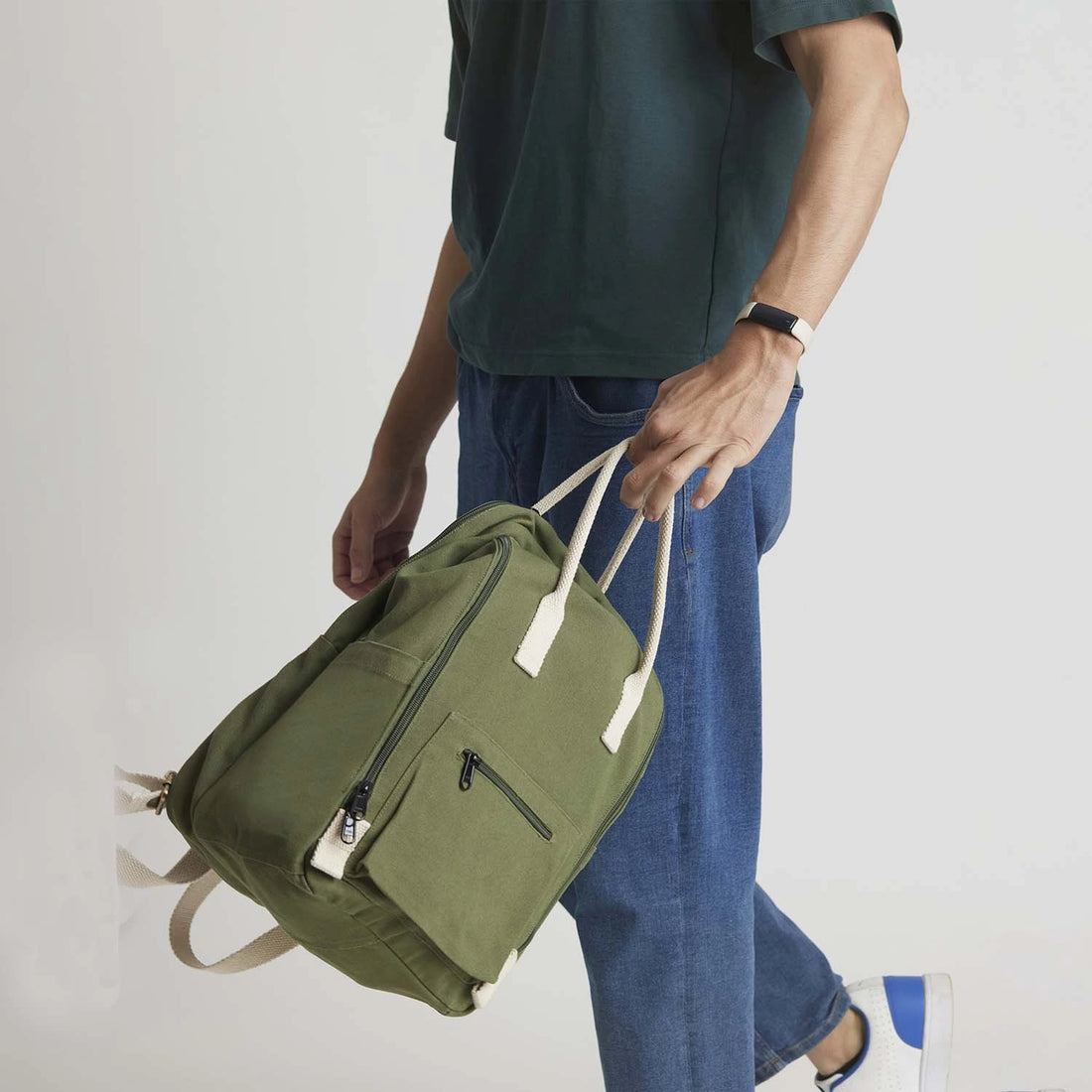 Water-resistant Aki laptop backpack large for all-weather use

