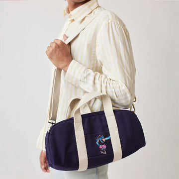 Doodled Baba Bowler Bag - Mini