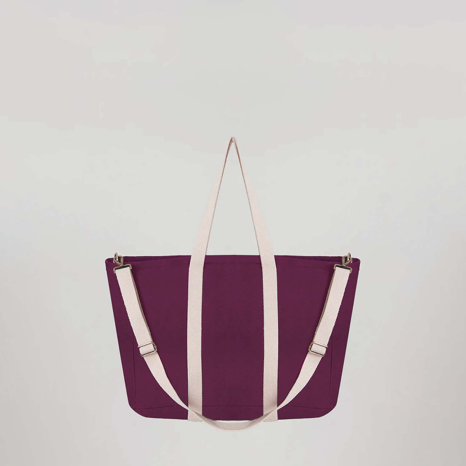 Sun J Bag Medium featuring traditional Indian motifs on the printed inner lining