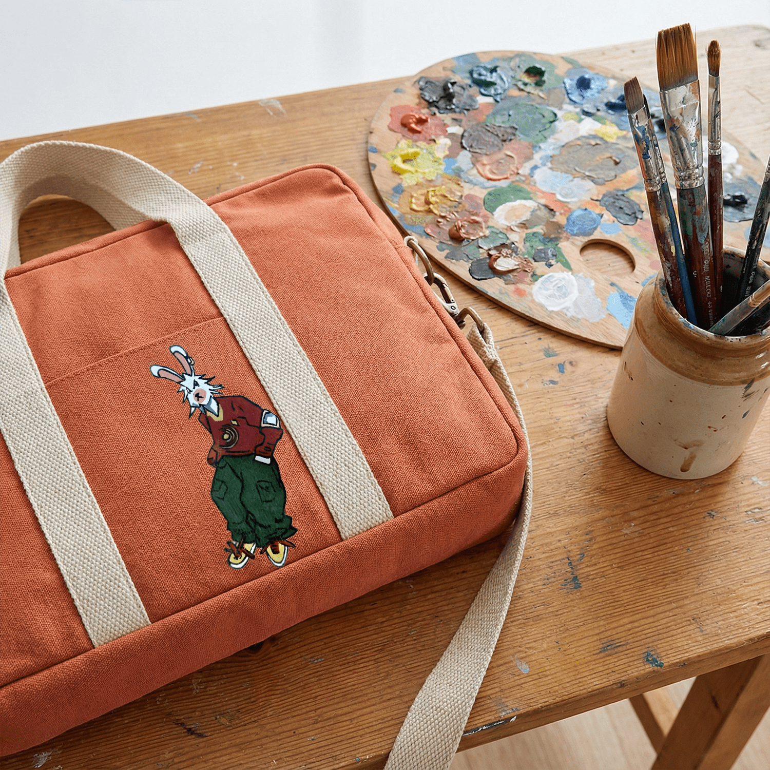 Doodled Laptop Bag - DOG D Originals