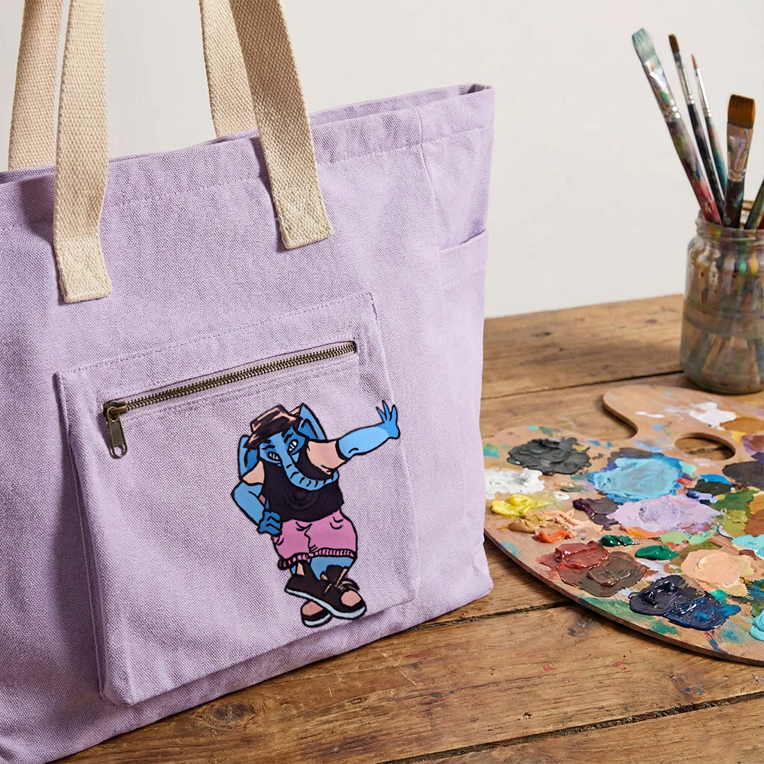 Doodled Or-He Tote Bag