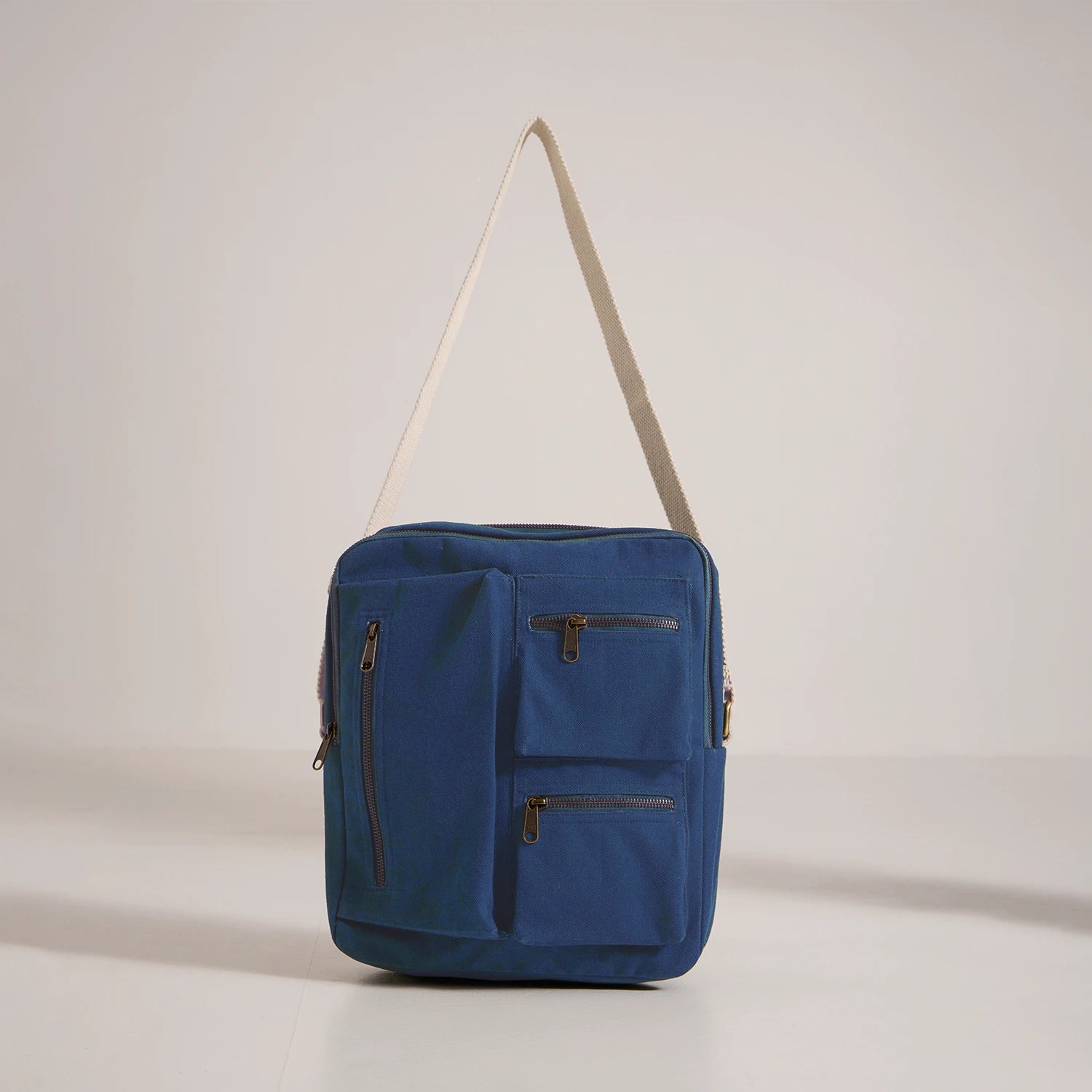 Escalate your style, check out our Ah-Lia Canvas Messenger Bag